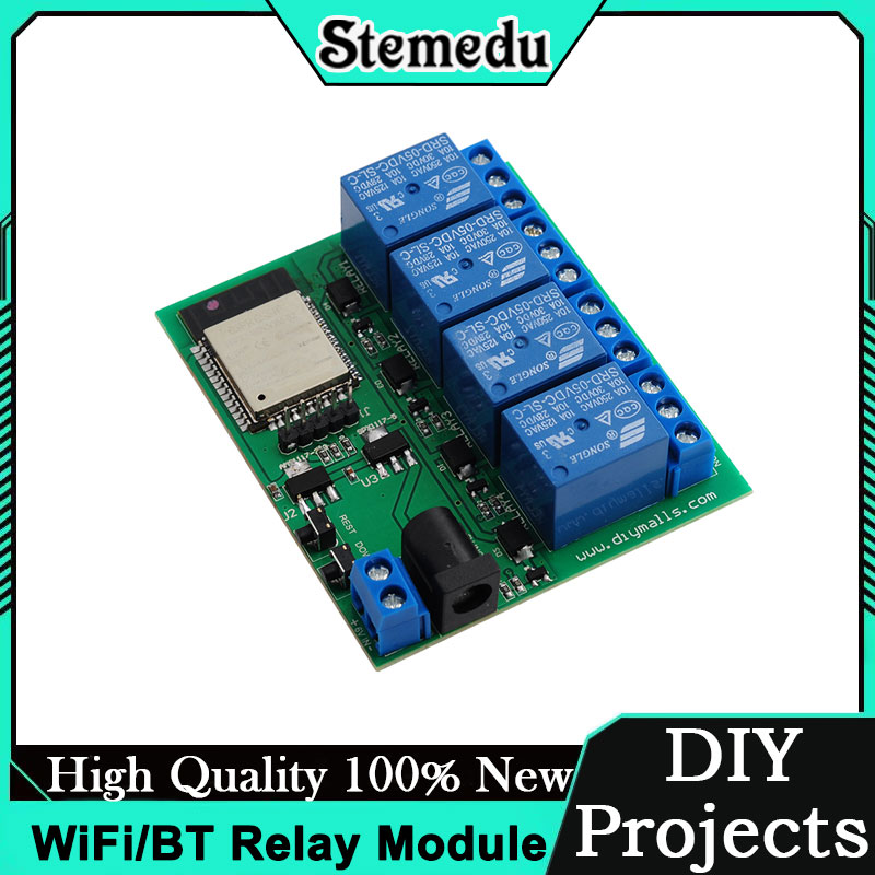 Iot Diy Home Automation - ESP32S Módulo de relé WiFi/Bluetooth de