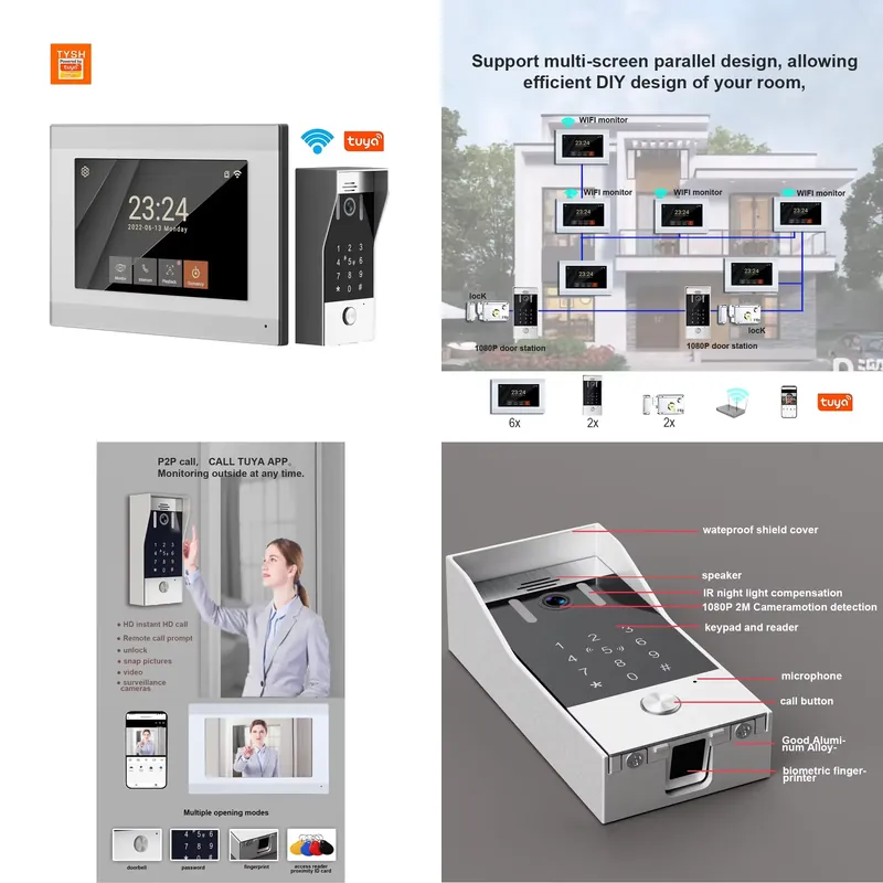 Smart Doorbell Wired - TYSH Videoportero Inteligente WiFi de 2