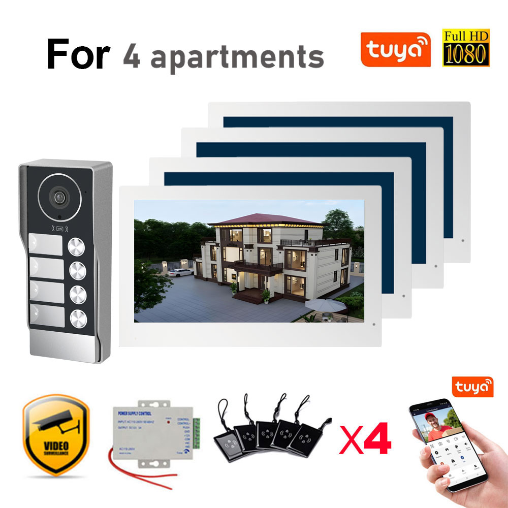 Smart Doorbell Wired - Monitor táctil de 7 pulgadas, intercomunicador