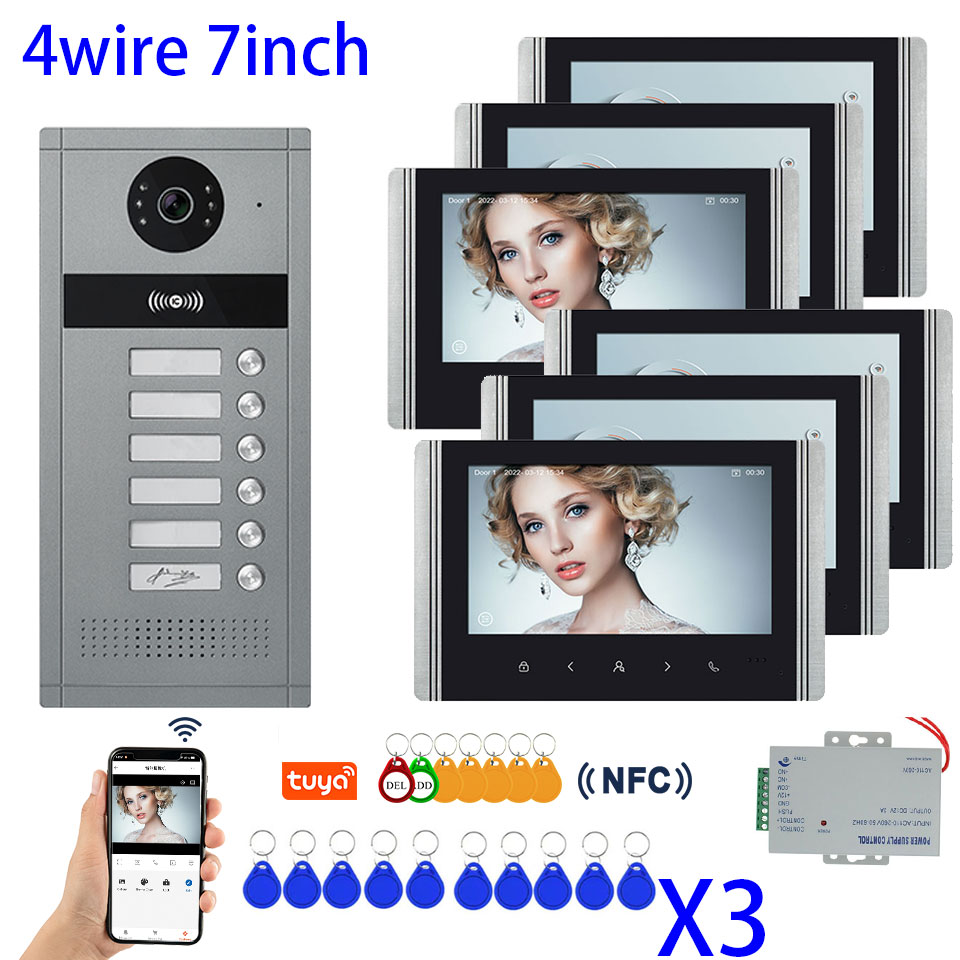 Smart Doorbell Wired - Videoportero inteligente Tuya de 1080P para