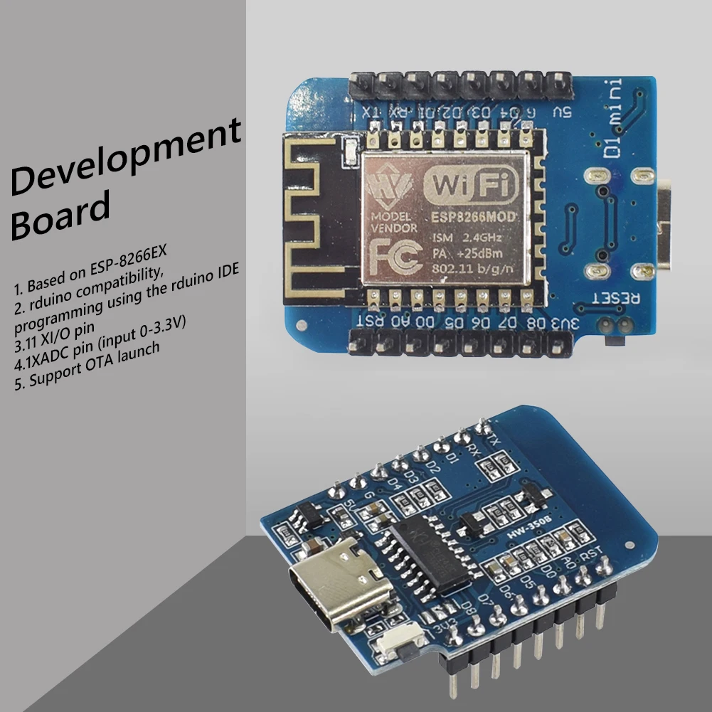ESP8266 ESP-12F D1 Mini NodeMc - Esp8266 Nodemcu Board reseña y precio