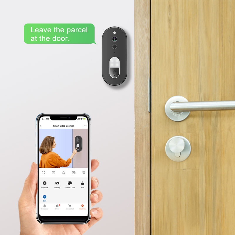 Videoportero Inalámbrico WiFi  - Smart Doorbell Wired reseña y precio