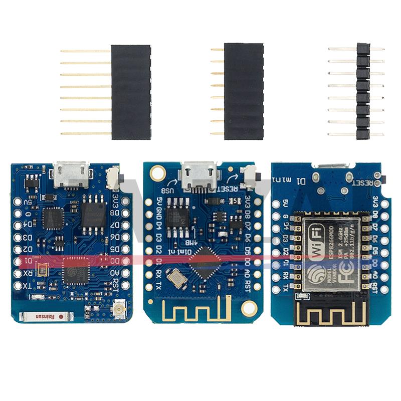 WeMos D1 Mini Pro V3.0.0 Bytes - Esp8266 Nodemcu Board reseña y precio
