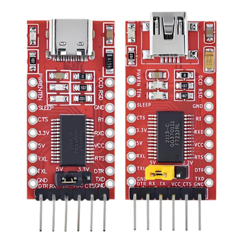 Adaptador USB a TTL Mini/Tipo- - Home Automation Arduino reseña y precio