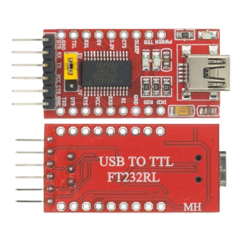 Adaptador USB a TTL Mini/Tipo- - Home Automation Arduino reseña y precio