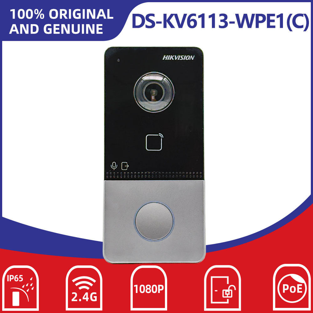 Kit de Videoportero IP Hikvisi - Smart Doorbell Wired reseña y precio