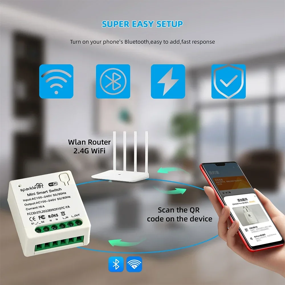 Interruptor Inteligente WIFI 1 - Home Automation Tutorial reseña y precio