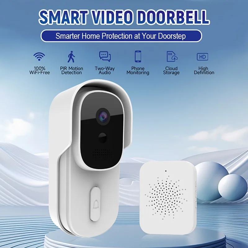 Videoportero con Audio WiFi y  - Smart Doorbell Wired reseña y precio