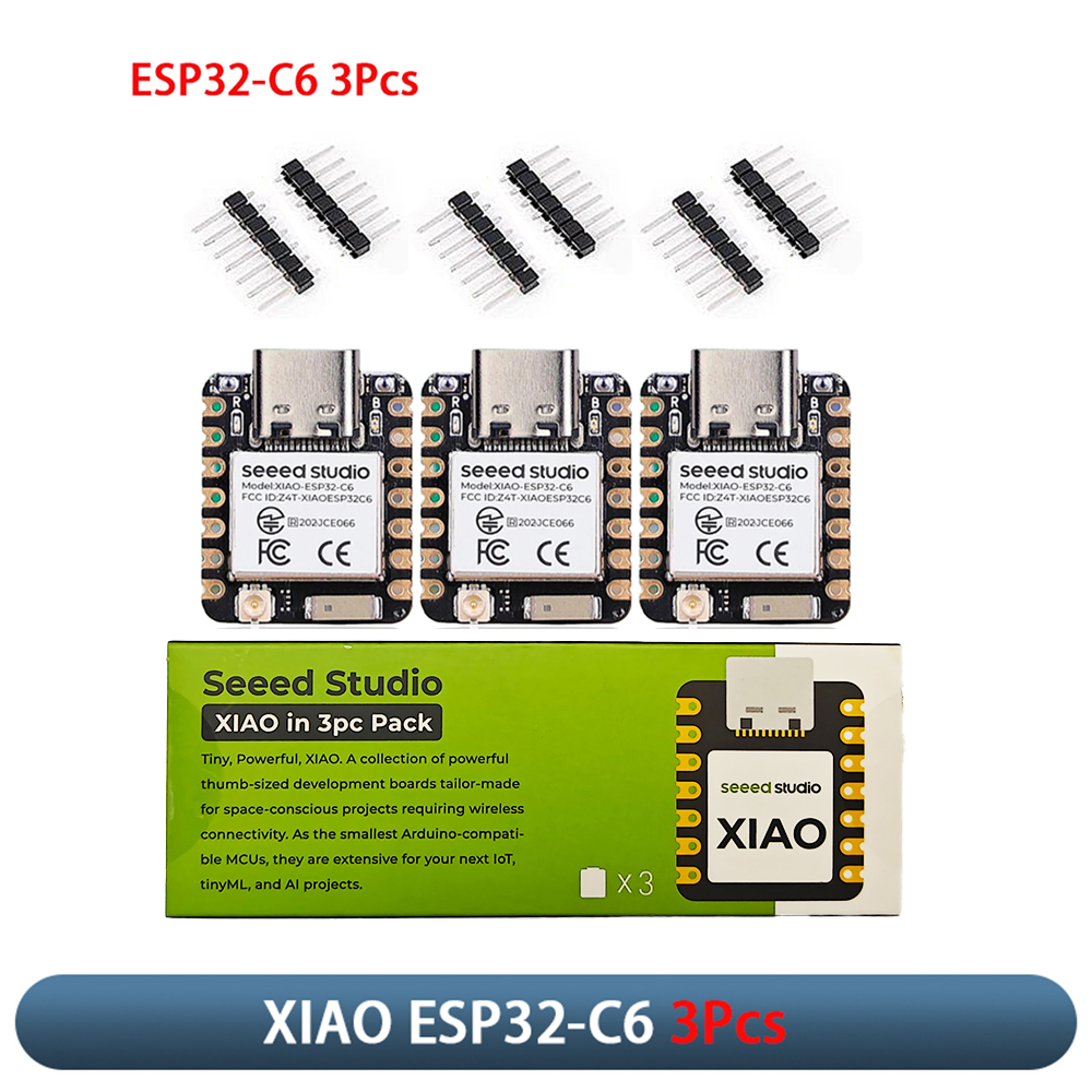 XIAO ESP32-C6, 3 Módulos de Pl - Home Automation Arduino reseña y precio