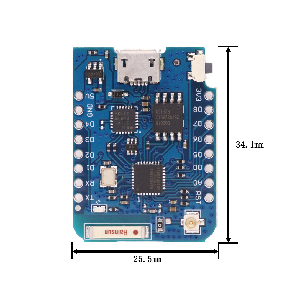 WeMos D1 Mini Pro V3.0 NodeMcu - Esp8266 Nodemcu Board reseña y precio