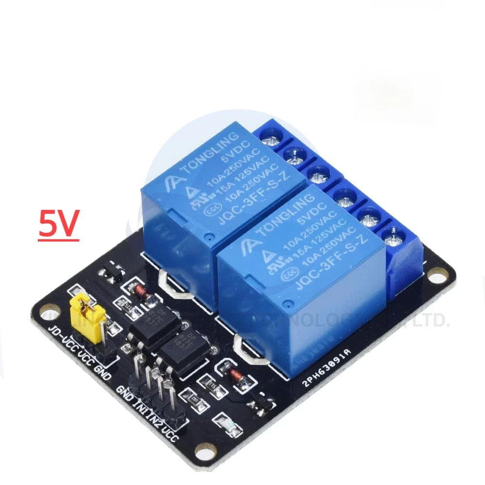 Módulo de relé de 5/12V, 1/2/4 - Home Automation Arduino reseña y precio