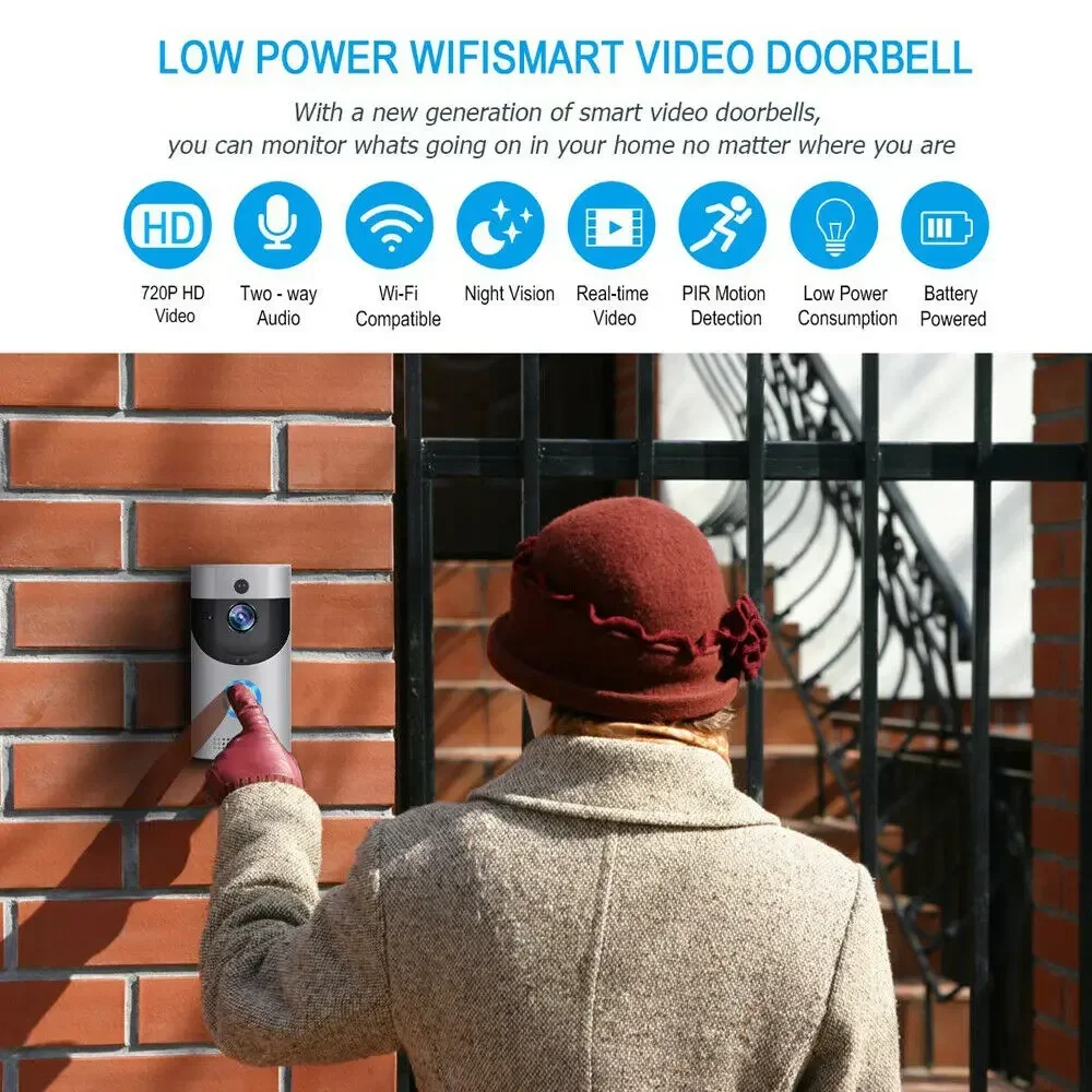 Timbre inalámbrico WIFI para e - Smart Doorbell Wired reseña y precio