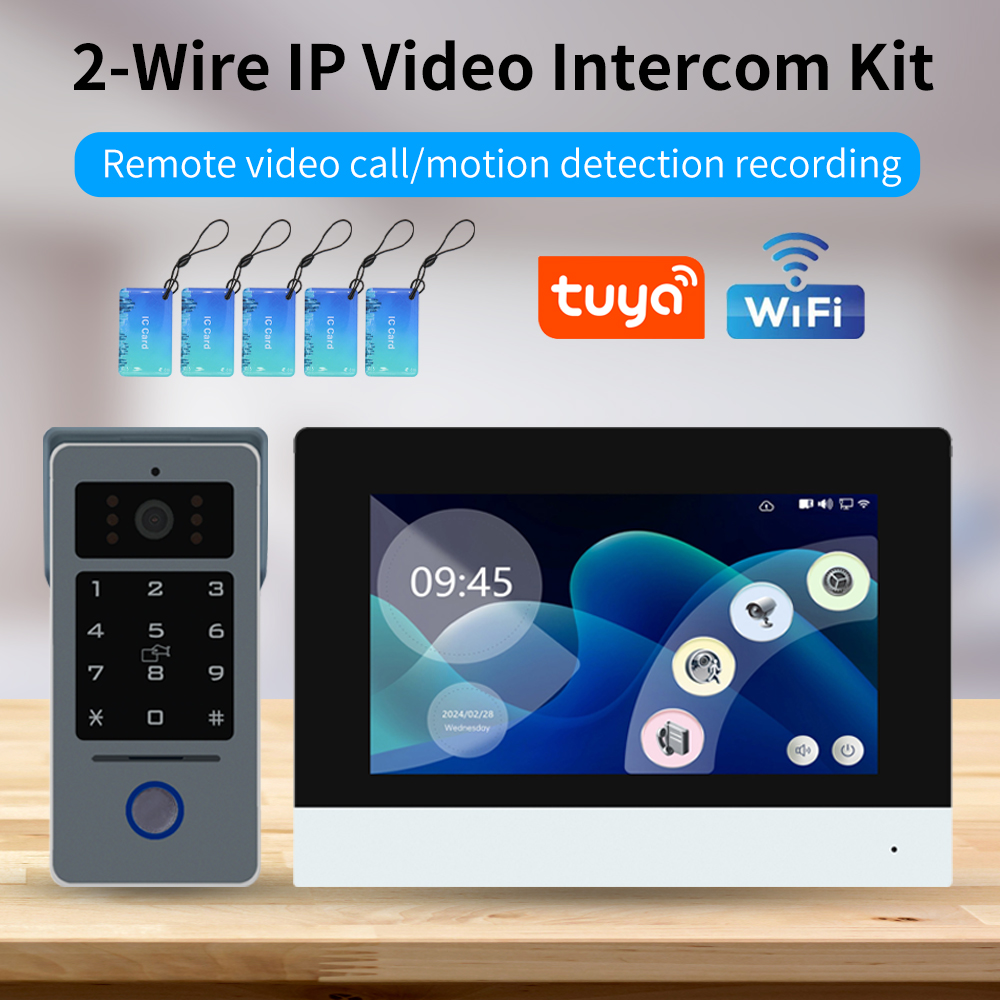 Kits de videoportero Tuya Wifi - Smart Doorbell Wired reseña y precio