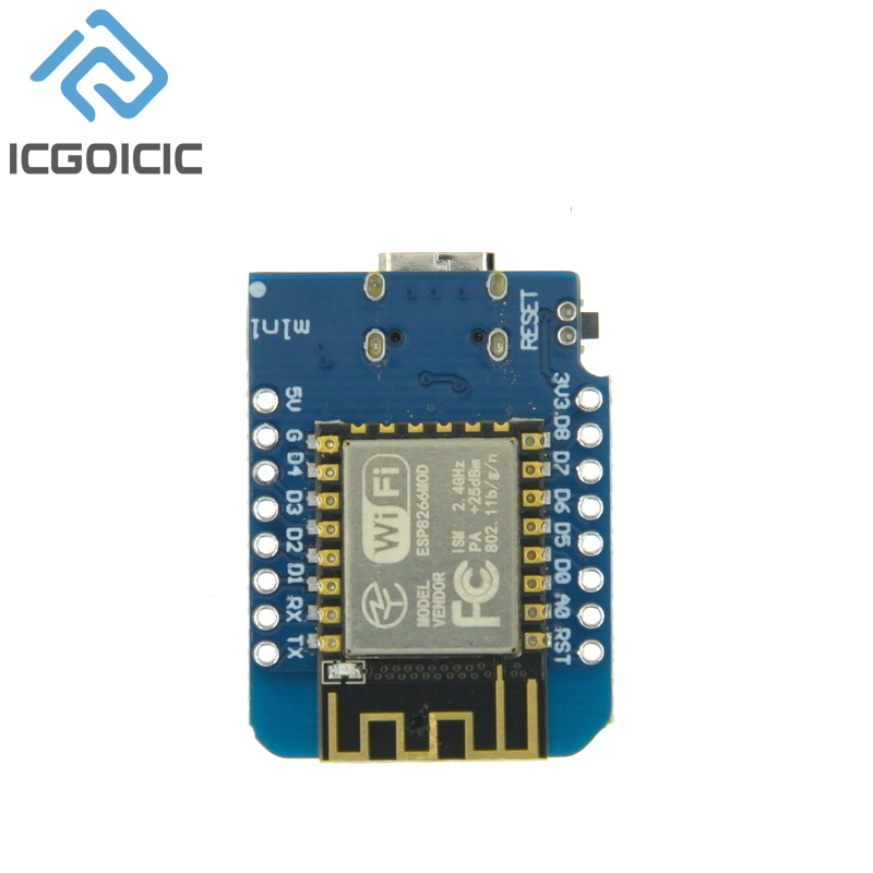 D1 Mini-Mini NodeMcu 4M Bytes  - Esp8266 Nodemcu Board reseña y precio