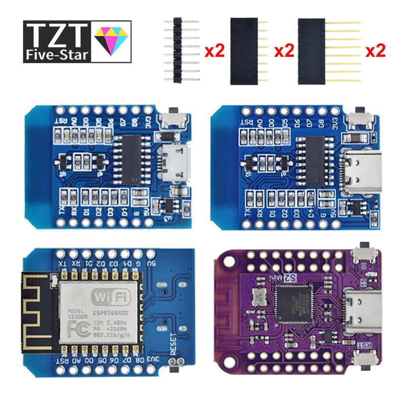 WeMos D1 Mini Pro V3.0 NodeMcu - Esp8266 Nodemcu Board reseña y precio