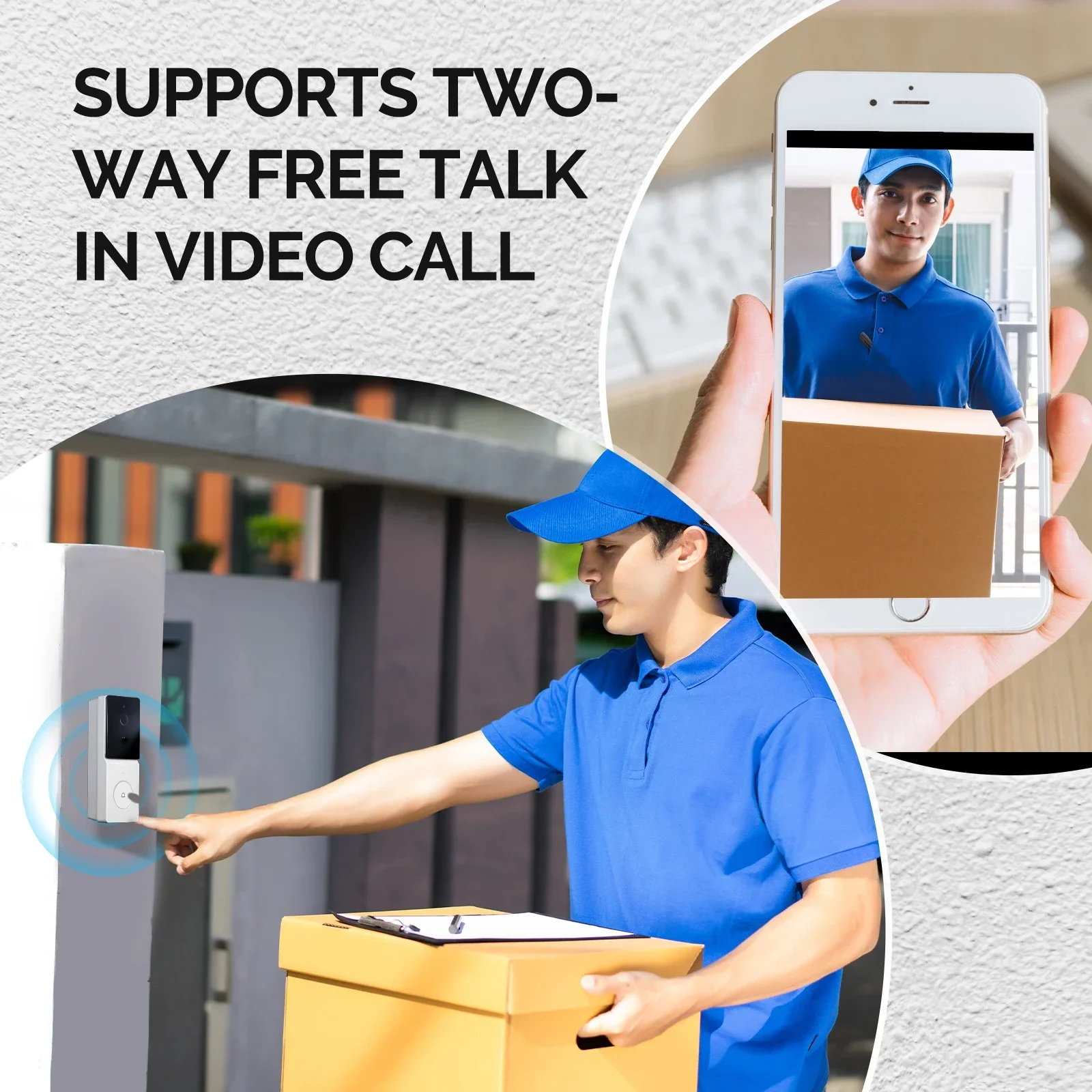MOES Tuya-cámara de vídeo inte - Smart Doorbell Wired reseña y precio
